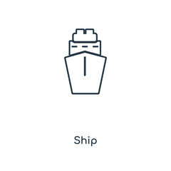 ship icon vector