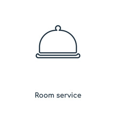 room service icon vector