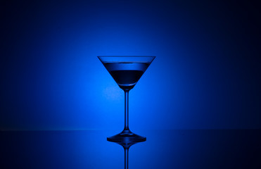 Copa de cristal. Coctail
