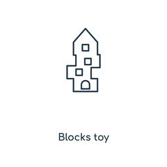 blocks toy icon vector