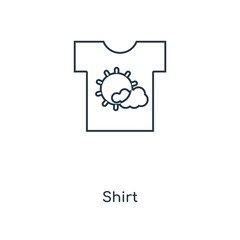 shirt icon vector