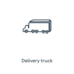 delivery truck icon vector