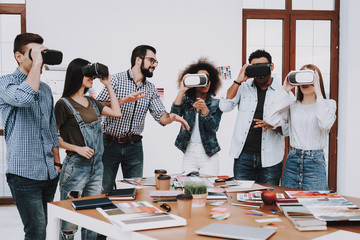 Fun. Virtual Reality Glasses. Look. Designers.