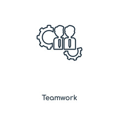 teamwork icon vector