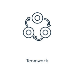teamwork icon vector