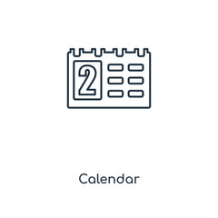 calendar icon vector