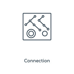 connection icon vector