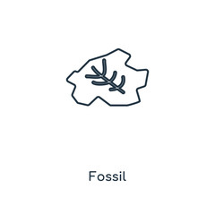Fototapeta premium fossil icon vector