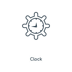 clock icon vector