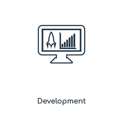 development icon vector