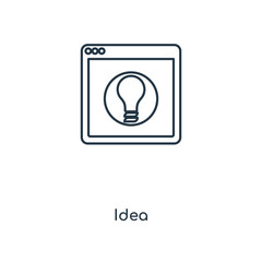 idea icon vector