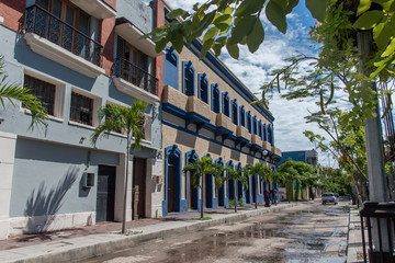 calles de mazatlan centro historico pueblo mágico ventanas perspectiva