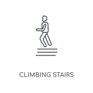climbing stairs icon