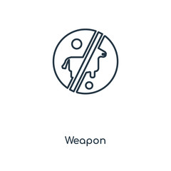 weapon icon vector