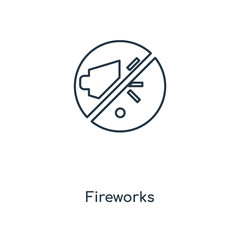 fireworks icon vector
