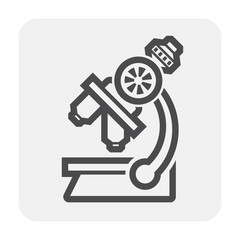 Fototapeta premium chemical lab icon
