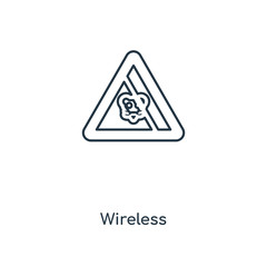 wireless icon vector