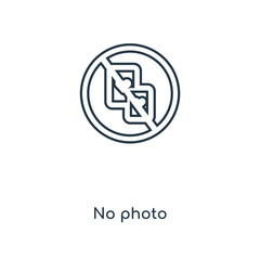no photo icon vector