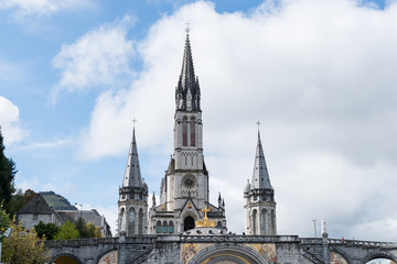 Sanctuary of Lourdes in France