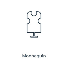 mannequin icon vector