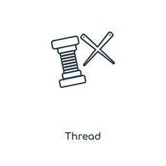 thread icon vector