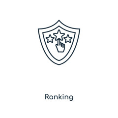 ranking icon vector