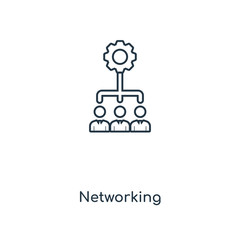 networking icon vector