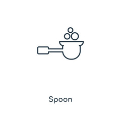 spoon icon vector