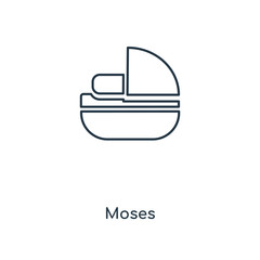 moses icon vector