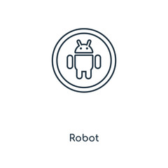 robot icon vector