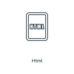 html icon vector
