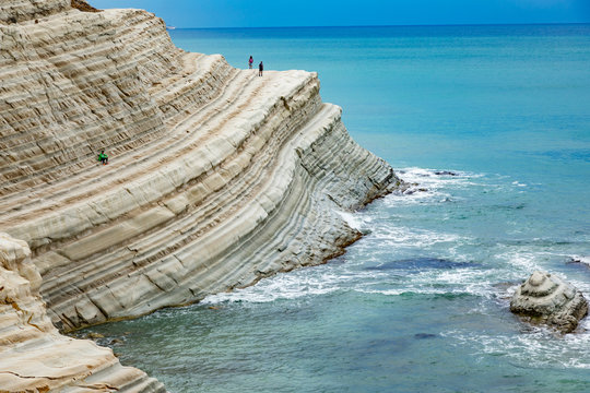 Scala dei turchi in Sicily