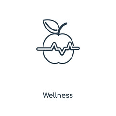 wellness icon vector