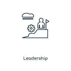 leadership icon vector