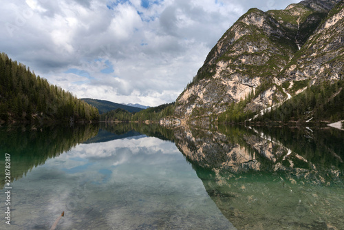 Great Alpine Lake Braies Pragser Wildsee Magic And