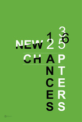 Fototapeta premium 12 new chapters, 365 new chances