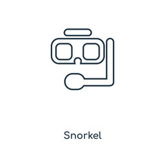 snorkel icon vector
