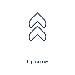 up arrow icon vector