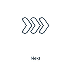 next icon vector