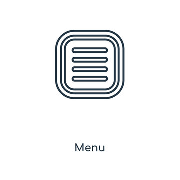 menu icon vector
