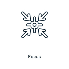 focus icon vector