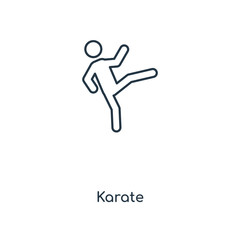 Fototapeta na wymiar karate icon vector