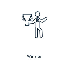 winner icon vector