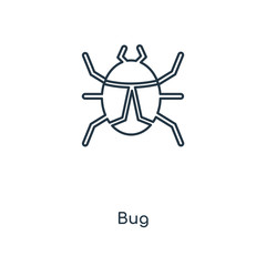 bug icon vector