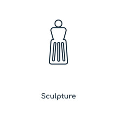 sculpture icon vector