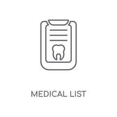 medical list icon