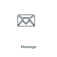 message icon vector
