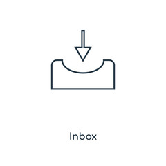 inbox icon vector