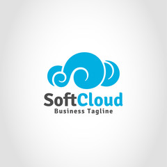 Soft Cloud is an online storage data logo