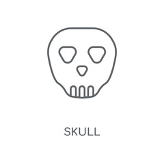Obraz premium skull icon